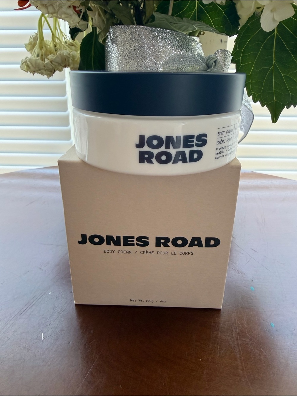Jones Road Body Cream — White Jar with Black Lid